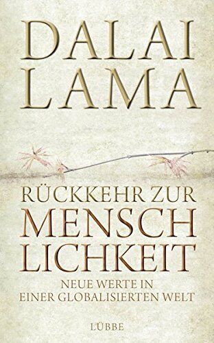 Dalai Lama - Rückkehr zur Menschlichkeit - Preis vom 10.10.2026 11:48:34 h