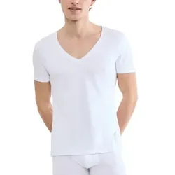Sloggi SLG Base V-Neck Weiß Baumwolle Small Herren