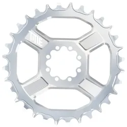 TITLE MTB Kettenblatt rund T-Type SRAM 8-Loch Direct Mount | chrome 34