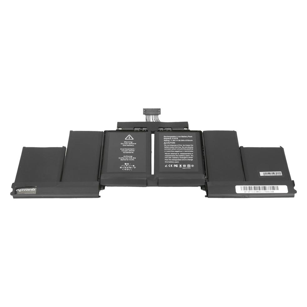Movano Bateria Bateria A1618 MacBook Pro 15 Retina A1398 2015 (8755 mAh) (BT/AP-A1618)