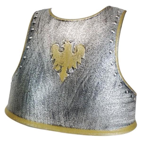 Bestsaller 1429 Brustpanzer Adler mit Gurten, 32x31 cm, Silber/Gold (MCU1429)