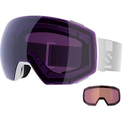 SALOMON RADIUM PRIME SIGMA Schneebrille 2027 white/sigma sky blue