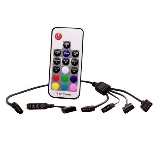 Xilence LQZ.RGB_SET - Beleuchtungskit - 12 V