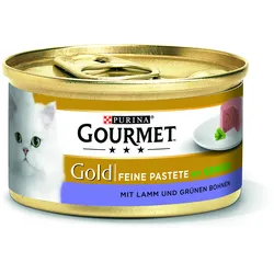 Gourmet Gold Feine Pastete mit Lamm 6 grünen Bohnen 12x85 g