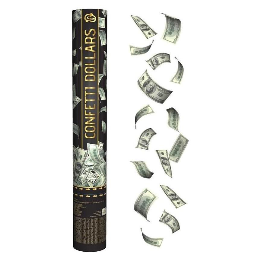 GoDan Pneumatische Konfetti-Dollars 40cm (1 Stk.) (45951283)