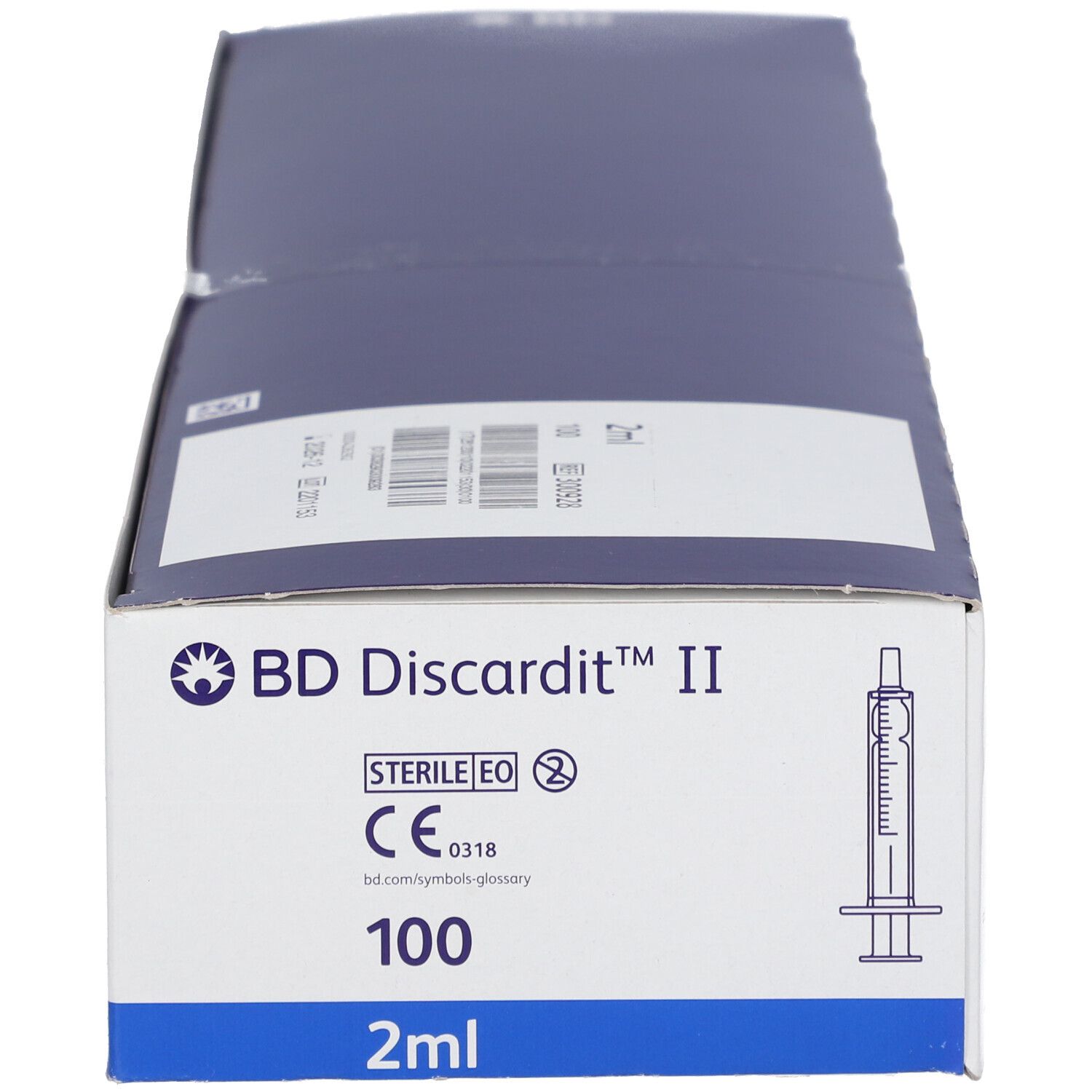 BD Discardit II Spritze 2 ml 100x2 Spritzen