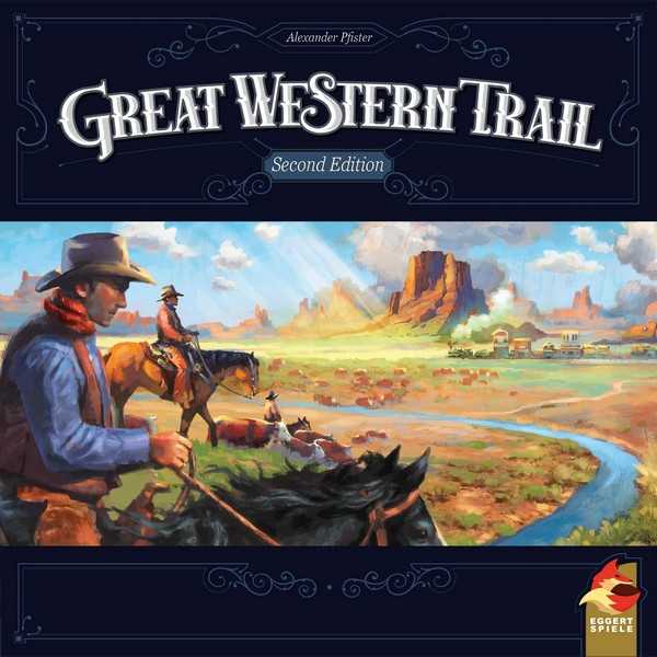 Lookout Spiele Great Western Trail (2nd Edition) Board Game by Alexander Pfister for 1-4 Players