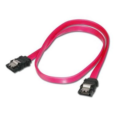 PremiumCord 0.5m cable SATA 1.5/3.0 GBit/s with metal latch (50 cm, SATA) (8592220003449)