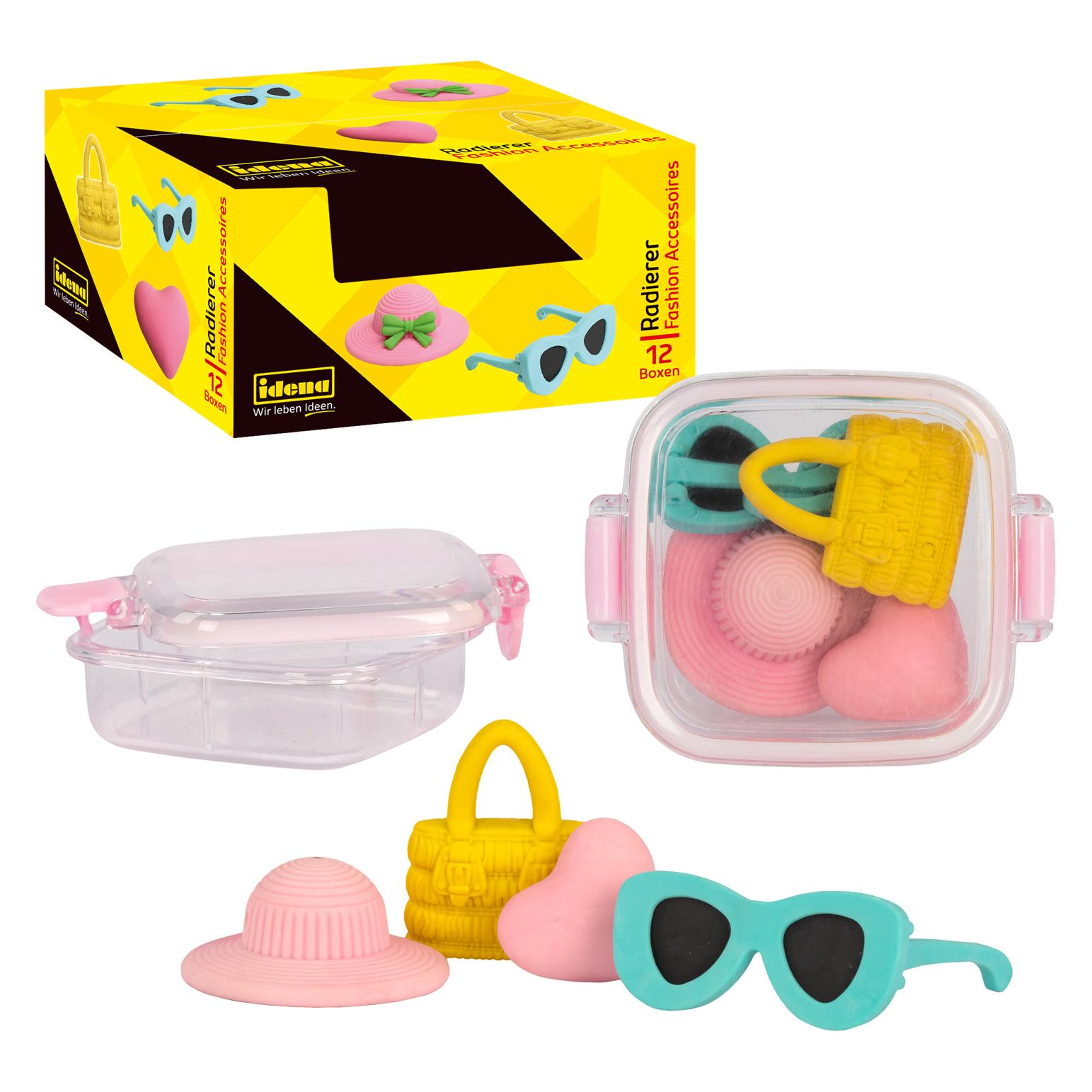 Idena Radierer Fashion Accessoires 4er (20112)