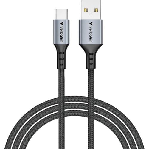 Verbatim Sync & Charge USB-A naar USB-C kabel 18W 120cm