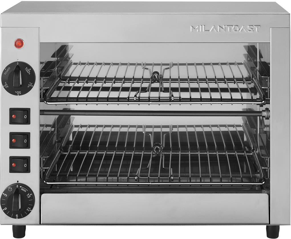 MILANTOAST-6 Plätze MEHRZWECK Backofen / Toaster 220-240V