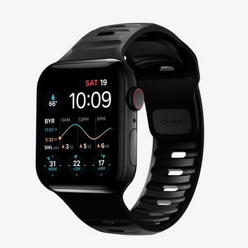 Nomad Sport Band 42/44/45/49mm Black Armbandschlaufe Schwarz