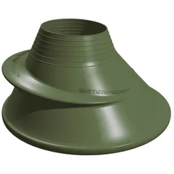 Waterproof Silikon Halsmanschette - Größe: Small - Farbe: ash