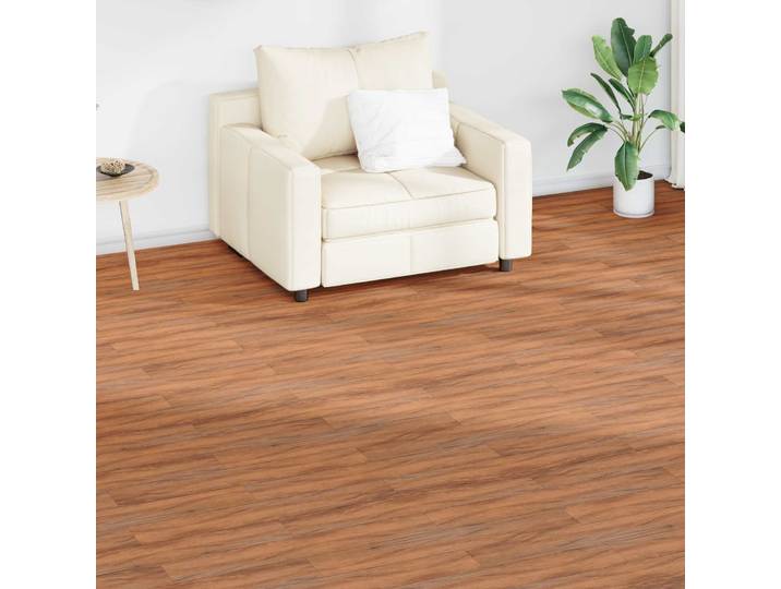 vidaXL Bodenplanken Natur 5,02 m² 36 Stk. PVC
