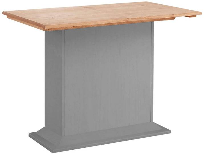 loft24 Esstisch Sage - Esszimmertisch Küchentisch Tisch Speisetisch Holztisch, Säulen Esstisch, Kiefer, Landhausstil, Breite 105 cm