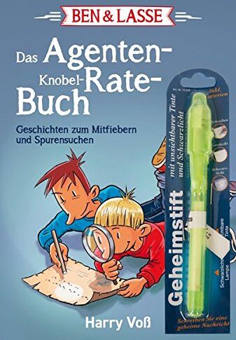 Harry Voß - Ben & Lasse - Das Agenten-Knobel-Rate-Buch - Preis vom 15.10.2026 23:06:25 h