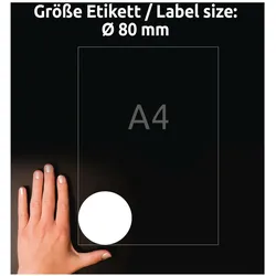 Avery, Etiketten, Etiketten