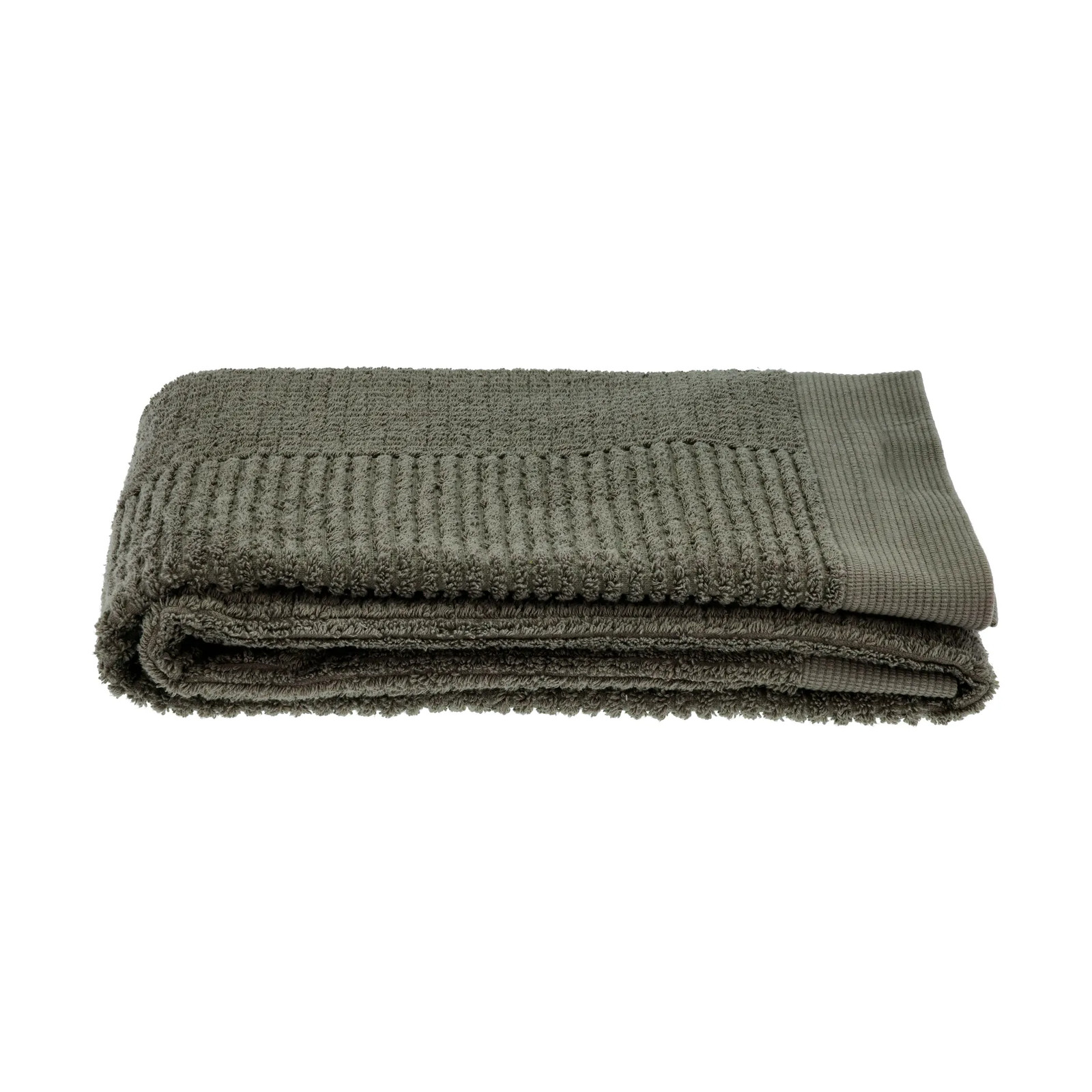 Zone Denmark Classic badhanddoek Olive green 70 x 140 cm