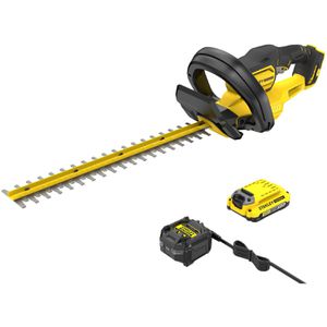 Stanley Heckenschere FATMAX V20, SFMCHT650D1-QW, Akku, 18 V / 2,0 Ah, mit Akku und Ladegerät, Schnittlänge 50 cm