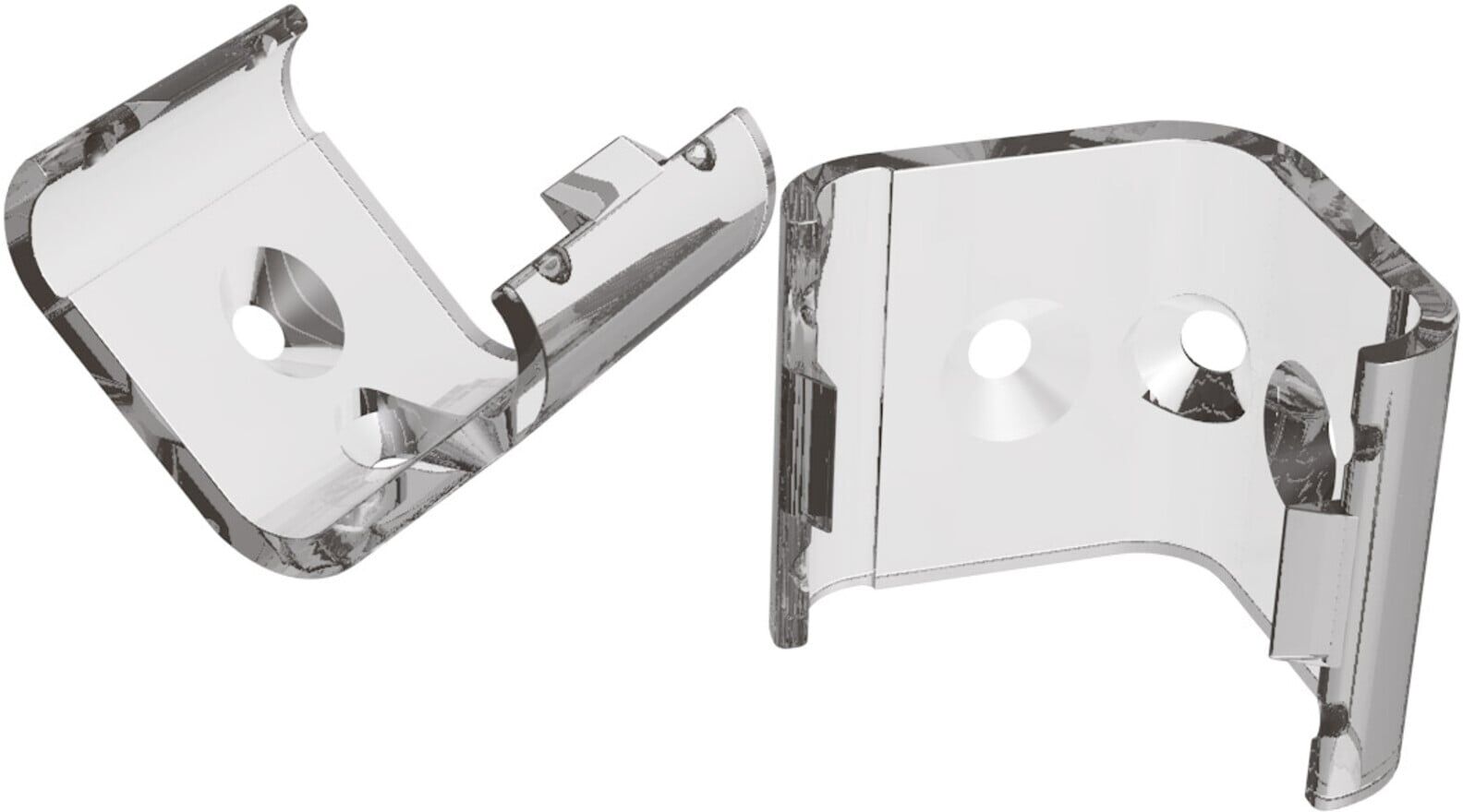 EVN Lichttechnik Kunststoff-Montageclip für APES Profil APESCLIP ; evn_lichttechnik)