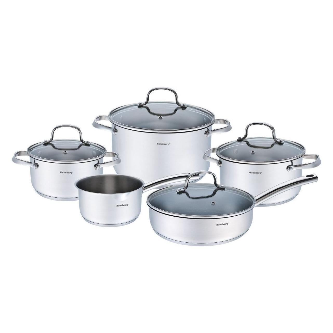 Klausberg POT SET 9 ELEM. KB-7215 18/10 (21433872)