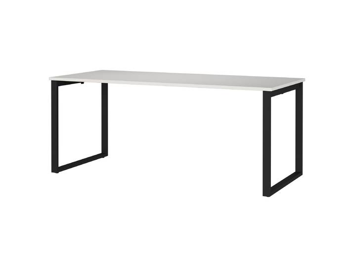 Schreibtisch Tivolo 180cm Grau/Hellgrau Kufen