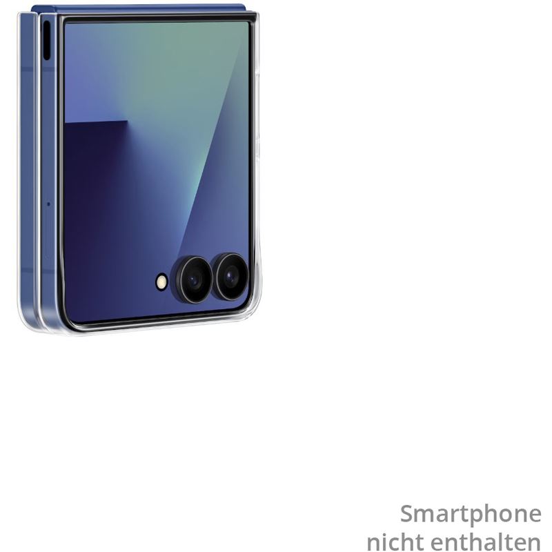 Samsung Clear Case Transparent, für Z Flip7