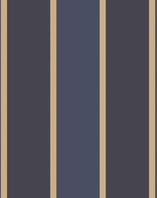 Galerie Wallcoverings Smart Stripes 2 Formal Stripe Vinyl on Non-Woven Matte Wallpaper Roll