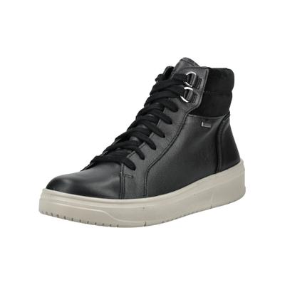 Sneaker LEGERO "Legero Sneaker Nappaleder", Damen, Gr. 39, schwarz, Nappaleder, Schuhe Sneaker