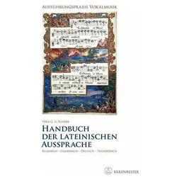 Handbuch der lateinischen Aussprache, Sachbücher von Vera U. G. Scherr