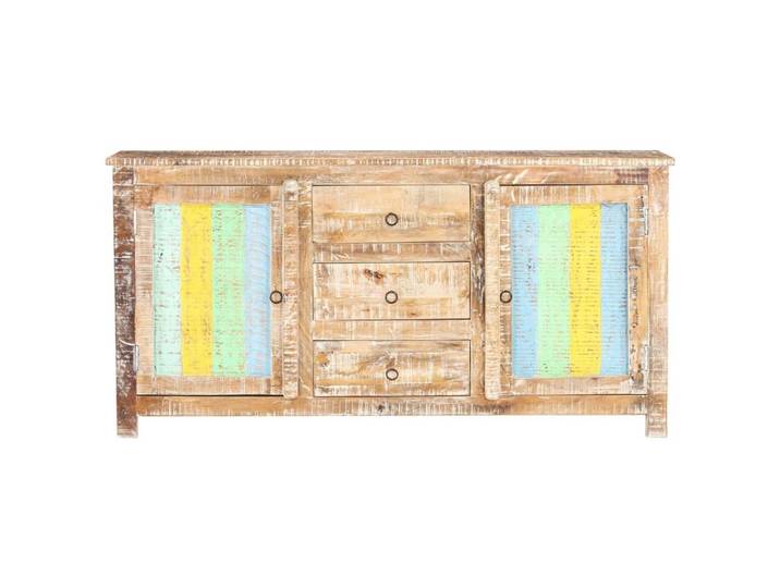 vidaXL Sideboard, Kommode 151x40x75 cm Raues Akazienholz