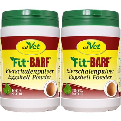 Fit-Barf Eierschalenpulver f.Hunde/Katzen 2x 2x1000 g Pulver