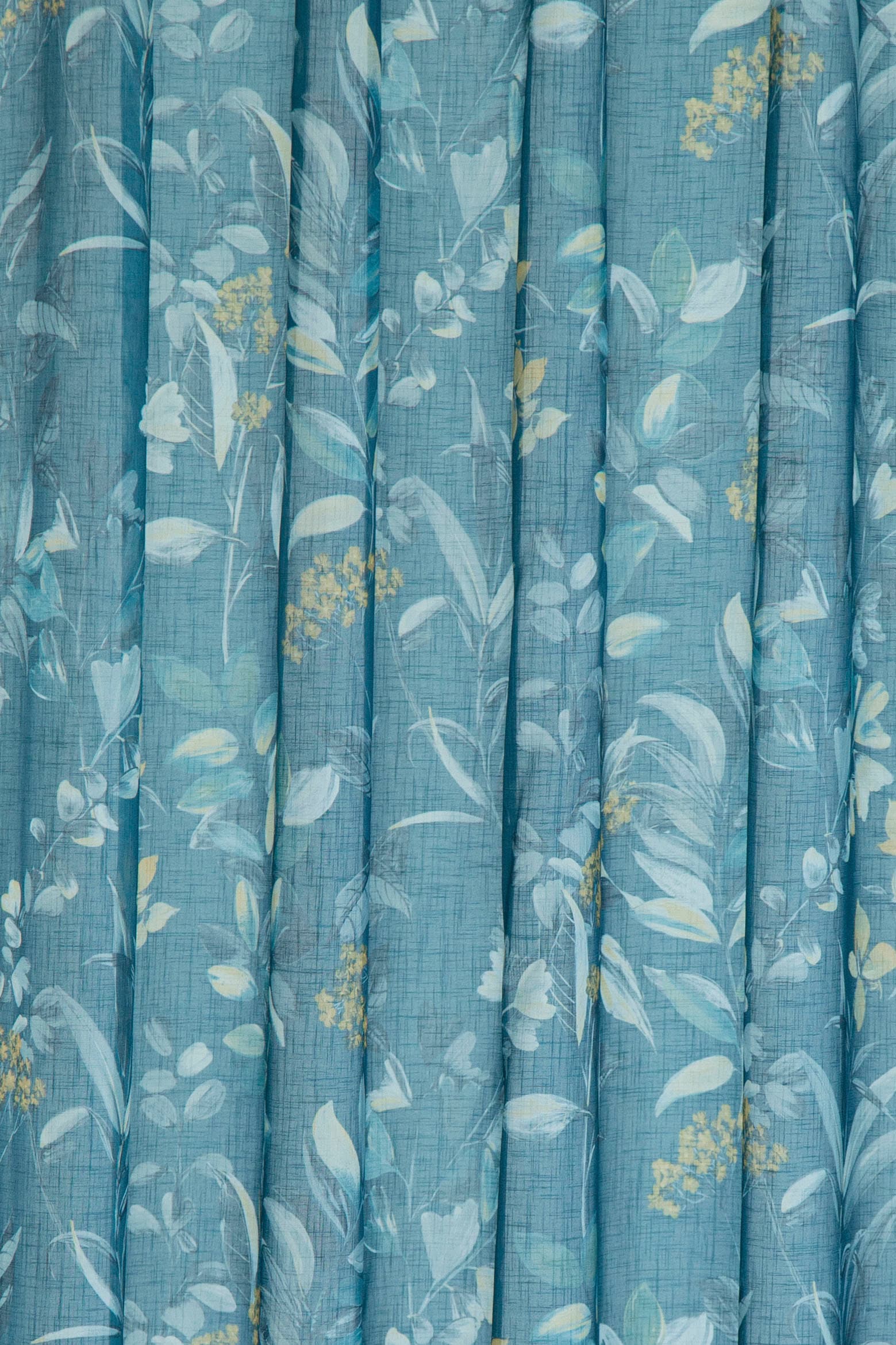 Vorhang HOMING "Garret" Gr. 1, blau (petrol), B:140cm H:245cm, Polyester, Gardinen, Vorhang, Fertigschal Garret petrol 245cm, verdeckte Schlaufen, 140cm