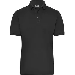 Bio Stretch Polo-Shirt "JN1806" UV-Schutz - M - black