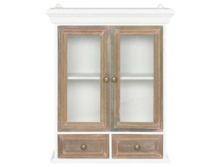 Remise Placard de cuisine - Blanc - Armoire murale - Blanc - 49x22x59cm - Bois d'ingénierie_lxt12e