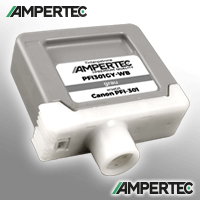 Ampertec Kompatible Tinte ersetzt Canon 1495B001 PFI-301GY grau