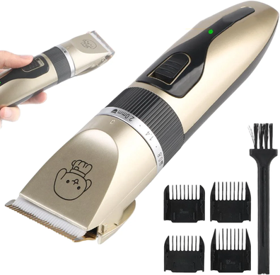 Quick Pick Pro Quiet Dog Grooming Clippers Cordless Pet Hair Trimmer For Dogs & Cats Quiet Dog Grooming Clippers Cordless Pet Hair Trimmer For Dogs & Cats