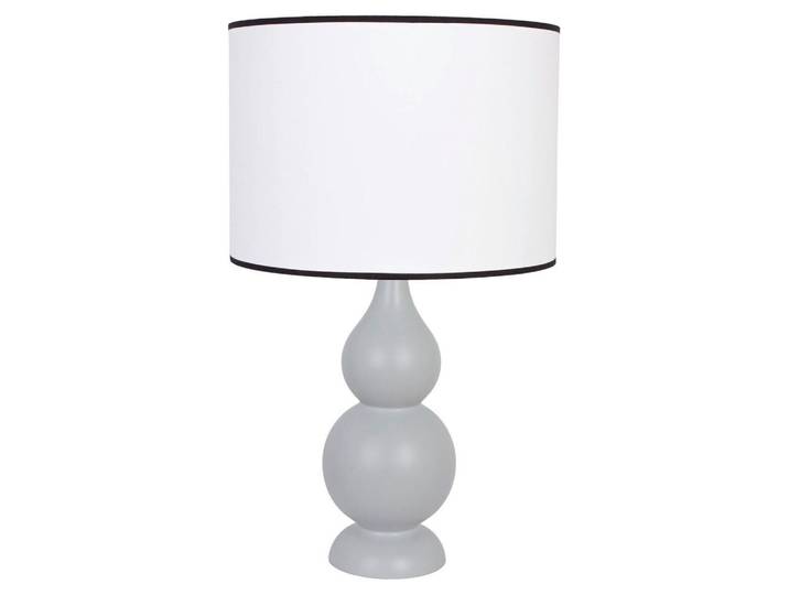 Tischleuchte Shisha, Grau, Holz, 60 cm, Lampen & Leuchten, Innenbeleuchtung, Tischlampen, Tischlampen