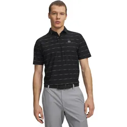Under Armour Polo Drive Chill Printed, schwarz/grau