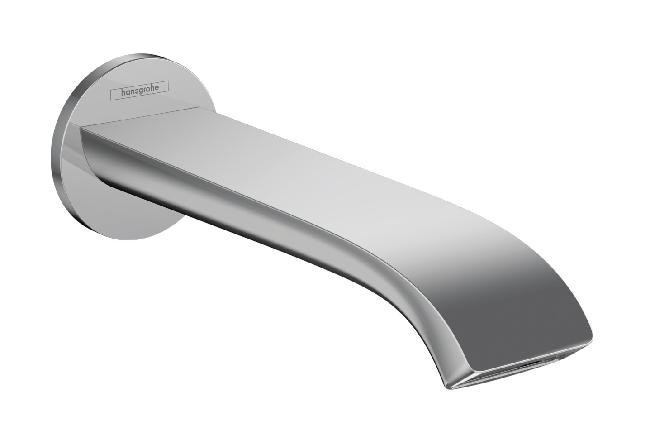 Hansgrohe Baduitloop VIVENIS, chroom, uitlaat 20 mm