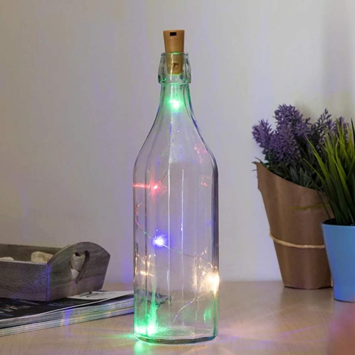 Herbruikbare Multicolor Flesdecoratie Slinger XL