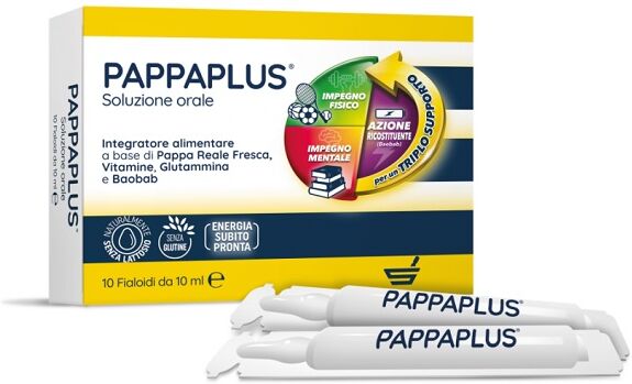 STERILFARMA Srl Pappa Plus 10 Fialoidi Da 10ml