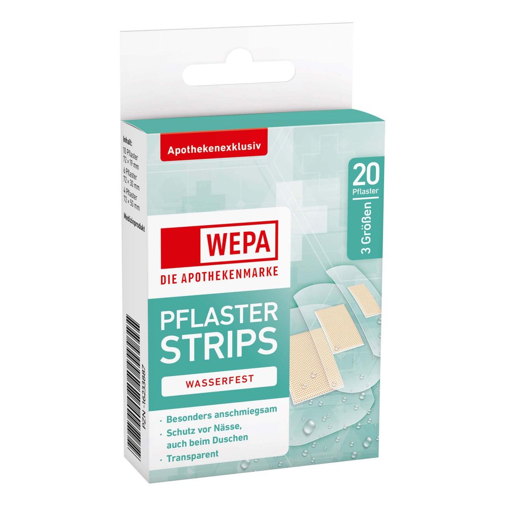 WEPA Apothekenbedarf GmbH & Co KG Wepa Pflasterstrips wasserfest 3 Grössen 16233887