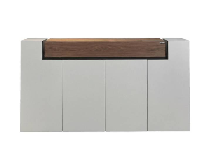 Hülsta Sideboard LATUS, Weiß, Holzfurnier