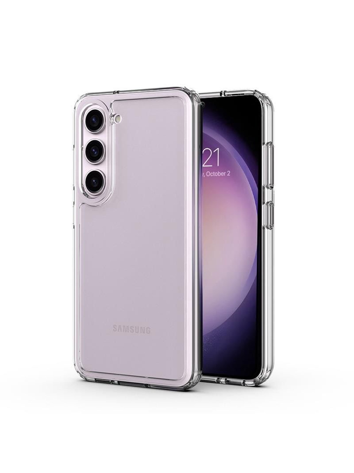 CRONG Crystal Shield Cover - Samsung Galaxy S23 Case - Transparent