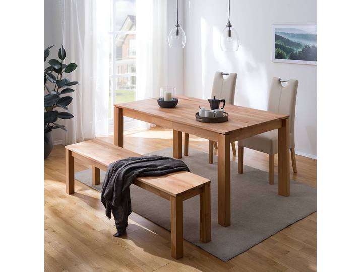 Esstisch RedWOOD 160 x 90cm Braun/Beige/Kernbuche