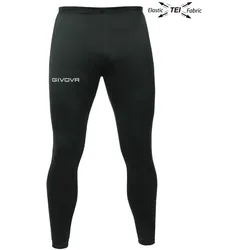 Givova, Unisex, Tights, Leggings (M), Schwarz