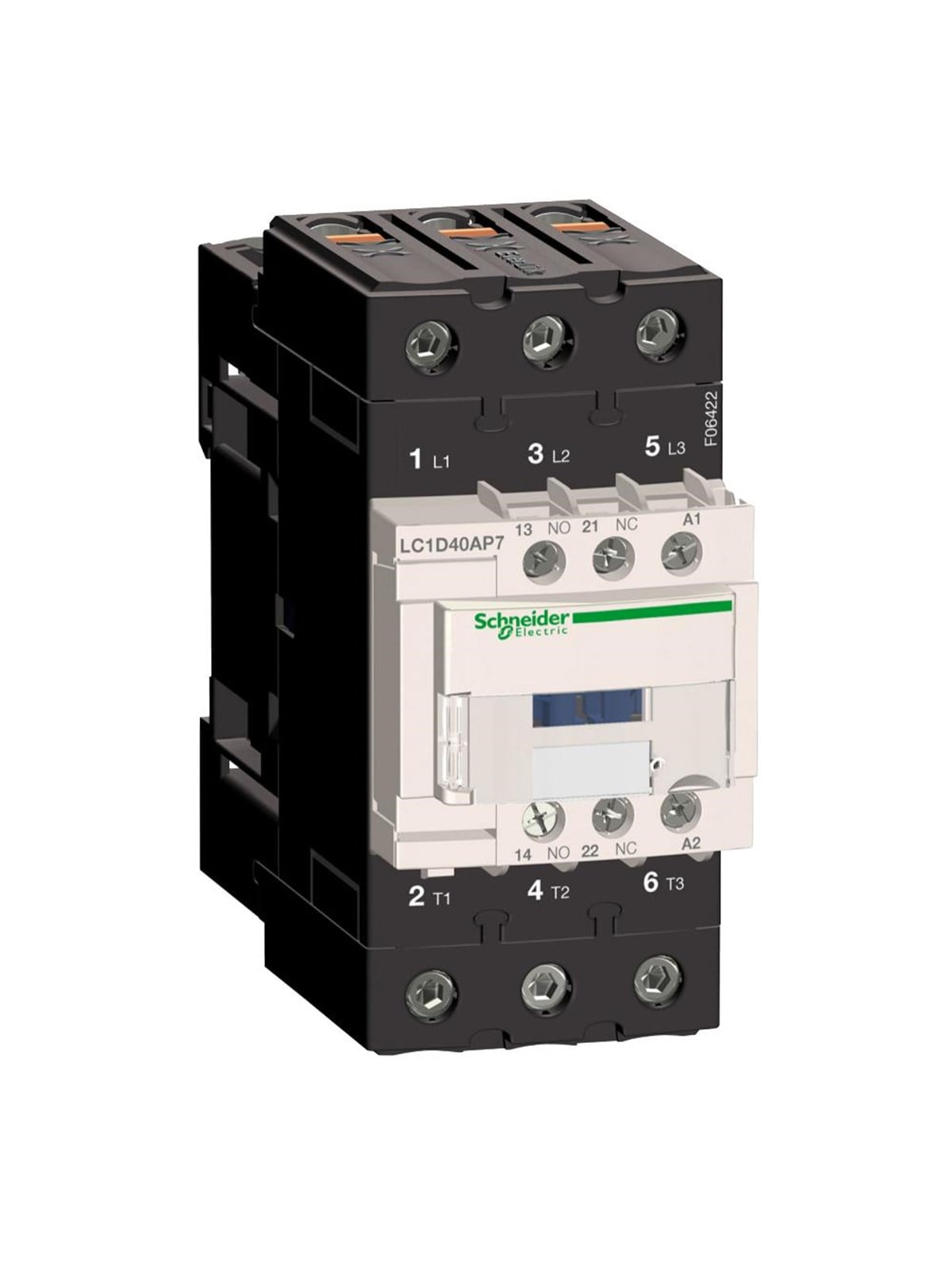 Schneider Electric 3p everlink contactor ac3 440v 40a coil
