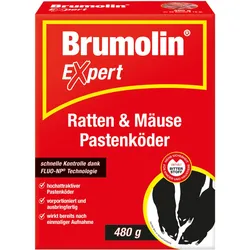 Brumolin Expert Ratten & Mäuse Pastenköder - 480 g