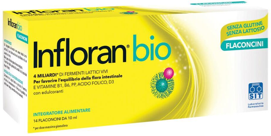 SIT LABORATORIO FARMAC. Srl Sit, Infloran Bio Adulti, 14 Flaconi